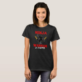 Ninja Warrio im Training T-Shirt (Vorne ganz)