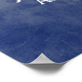 Ninja Warrior Birthday Party Poster (Ecke)