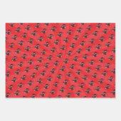 Ninja Warrior Birthday Party Wrapping Paper Geschenkpapier Set (Vorderseite 3)