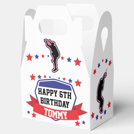 Ninja Warrior Boys Birthday Geschenkschachtel (Geöffnet)