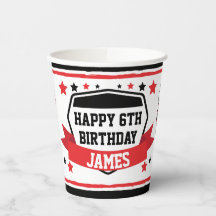 Ninja Warrior Boys Birthday Party Paper Cups