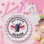 Ninja Warrior Boys Party Pappteller (Party)