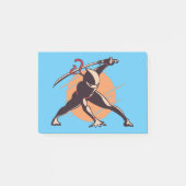 Ninja Warrior Design is not translatable literally Post-it Klebezettel (Vorderseite)