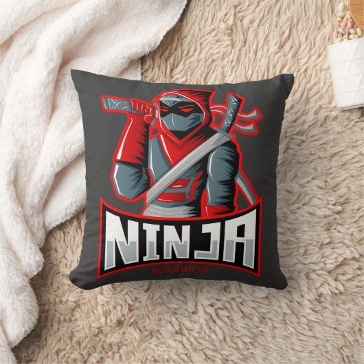 Ninja Warrior Design Kissen (Decke)