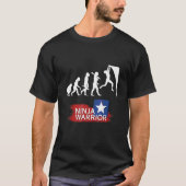 Ninja Warrior Evolution Ninja Krieger für Kinder & T-Shirt (Vorderseite)