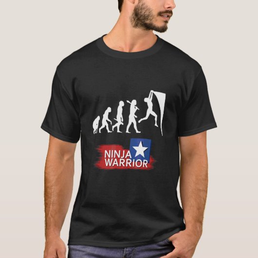 Ninja Warrior Evolution Ninja Krieger für Kinder & T-Shirt (Vorderseite)