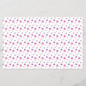 Ninja Warrior Girl Party Certificate of Completion (Rückseite)