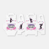 Ninja Warrior Girls Birthday Favor Box Geschenkschachtel (Ungefaltet)