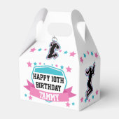 Ninja Warrior Girls Birthday Favour Box Geschenkschachtel (Vorderseite)