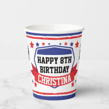 Ninja Warrior Girls Birthday Party Paper Cups