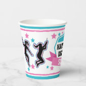 Ninja Warrior Girls Birthday Party Paper Cups Pappbecher (Vorderseite)