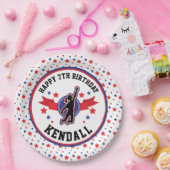 Ninja Warrior Girls Birthday Party Pappteller (Party)