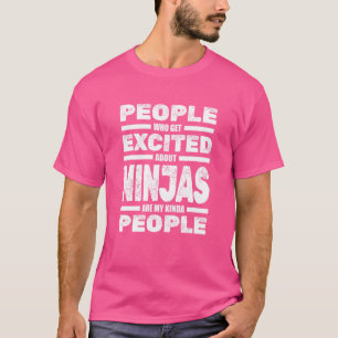 Ninja Warrior Japanisch Katana Schwert Japan Shino T-Shirt