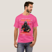 Ninja Warrior Ping Pong Player Table Tennis T-Shirt (Vorne ganz)