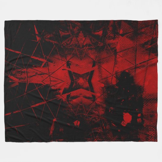 Ninja Weapon Fleecedecke (Vorderseite (Horizontal))