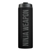 Ninja Weapon Thermal Bottle Thermosbecher (Vorderseite)