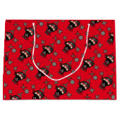 Ninja Weihnachten Große Geschenktüte (Vorderseite)