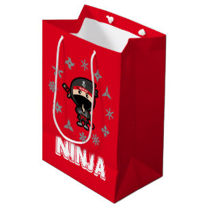 Ninja Weihnachten Mittlere Geschenktüte