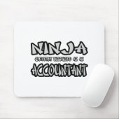 Ninja...Wirtschaftsprüfer Mousepad (Mit Mouse)