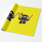 Ninja Wrapping Paper Geschenkpapier (Ungerollt)