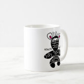 Ninja Zebra Tasse (VorderseiteRechts)