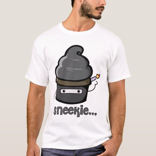 Ninja zerstörte T T-Shirt (Vorderseite)