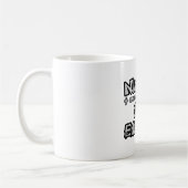 Ninja... Ziviler Ingenieur Kaffeetasse (Links)