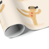 Ninjabread Man Geschenkpapier (Rolleneckpunkt)