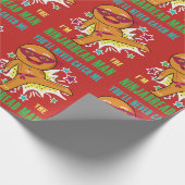 Ninjabread Man wird mich nie fangen Geschenkpapier (Ecke)