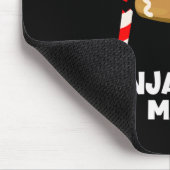 Ninjabread Mann Spaß Ginja Kicken Bonbons Stock Ha Mousepad (Ecke)