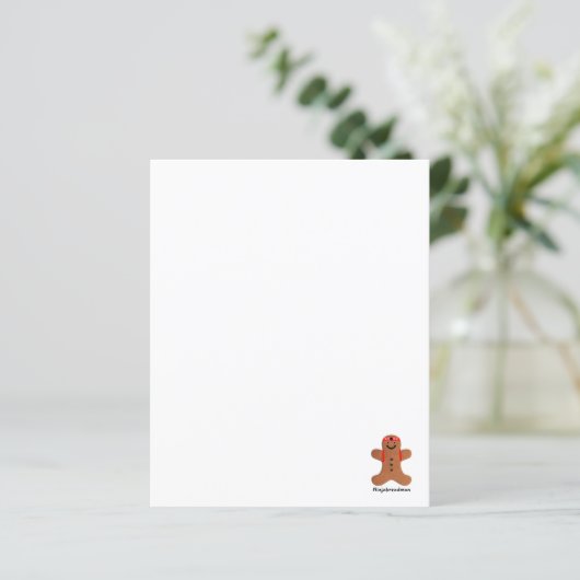 Ninjabreadman biscuit (Cookie) (Stehend Vorderseite)