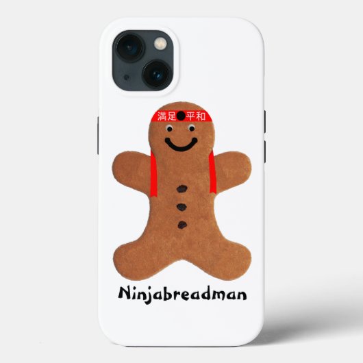 Ninjabreadman biscuit (Cookie) Case-Mate iPhone Hülle (Rückseite)