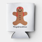Ninjabreadman biscuit (Cookie) Dosenkühler (Vorderseite)