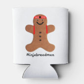 Ninjabreadman biscuit (Cookie) Dosenkühler (Rückseite)