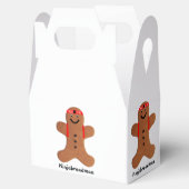 Ninjabreadman biscuit (Cookie) Geschenkschachtel (Geöffnet)