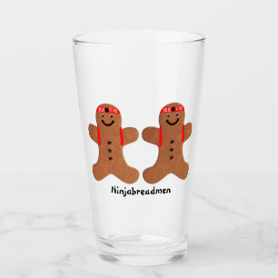 Ninjabreadman biscuit (Cookie) Glas