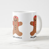 Ninjabreadman biscuit (Cookie) Jumbo-Tasse (Vorderseite Rechts)