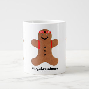 Ninjabreadman biscuit (Cookie) Jumbo-Tasse