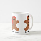 Ninjabreadman biscuit (Cookie) Kaffeetasse (VorderseiteRechts)