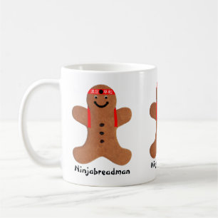 Ninjabreadman biscuit (Cookie) Kaffeetasse