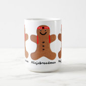 Ninjabreadman biscuit (Cookie) Kaffeetasse (Mittel)