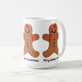Ninjabreadman biscuit (Cookie) Kaffeetasse (VorderseiteRechts)