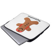 Ninjabreadman biscuit (Cookie) Laptopschutzhülle (Vorne Knopf)