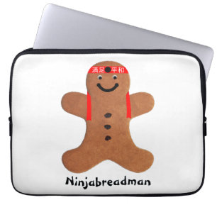 Ninjabreadman biscuit (Cookie) Laptopschutzhülle