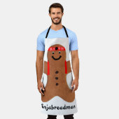 Ninjabreadman biscuit (Cookie) Schürze (Getragen)
