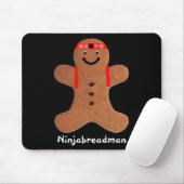 Ninjabreadman-Keks (Cookie) Mousepad (Mit Mouse)