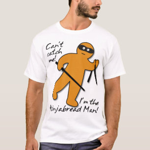 Ninjabrot Ninja Lebkuchenmann Lustiges Shirt