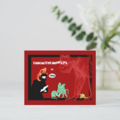 Ninjacard Postkarte (Stehend Vorderseite)