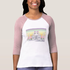 Ninjacat besichtigt das Taj Mahal T-Shirt