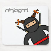 ninjagrrl mousepad (Vorne)